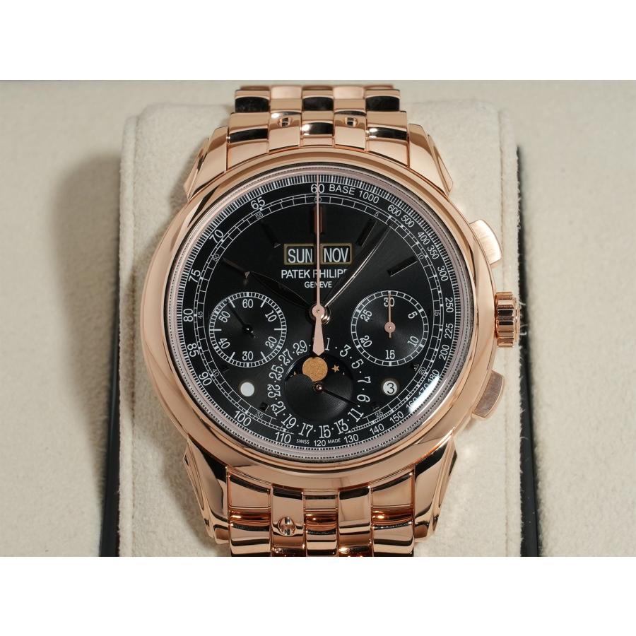 パテックフィリップ パーペチュアルカレンダー クロノグラフ Ref.5270/1R-001 18KRG エボニーブラック ソレイユ文字盤 | PATEK PHILIPPE | 01