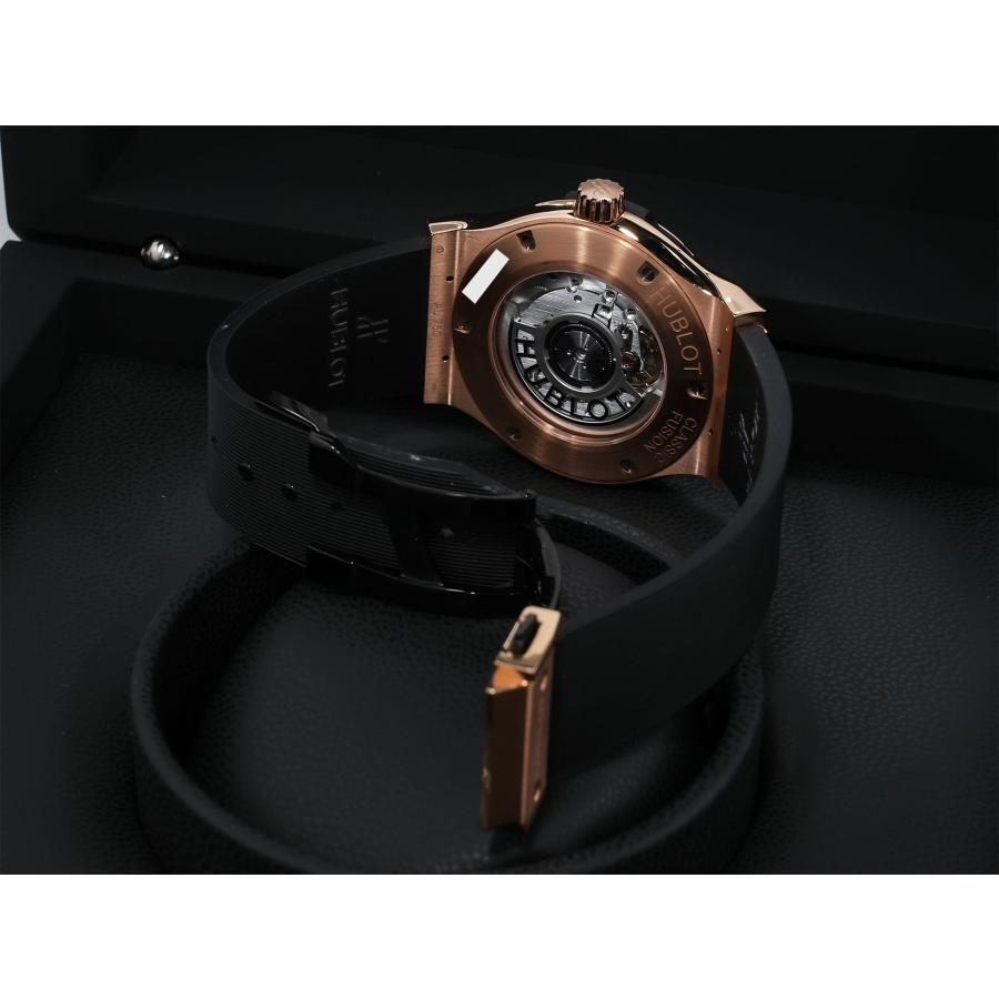 ウブロ クラシック・フュージョン キングゴールド Ref.542.OX.1181.RX キングゴールド ブラック文字盤 | HUBLOT | 07