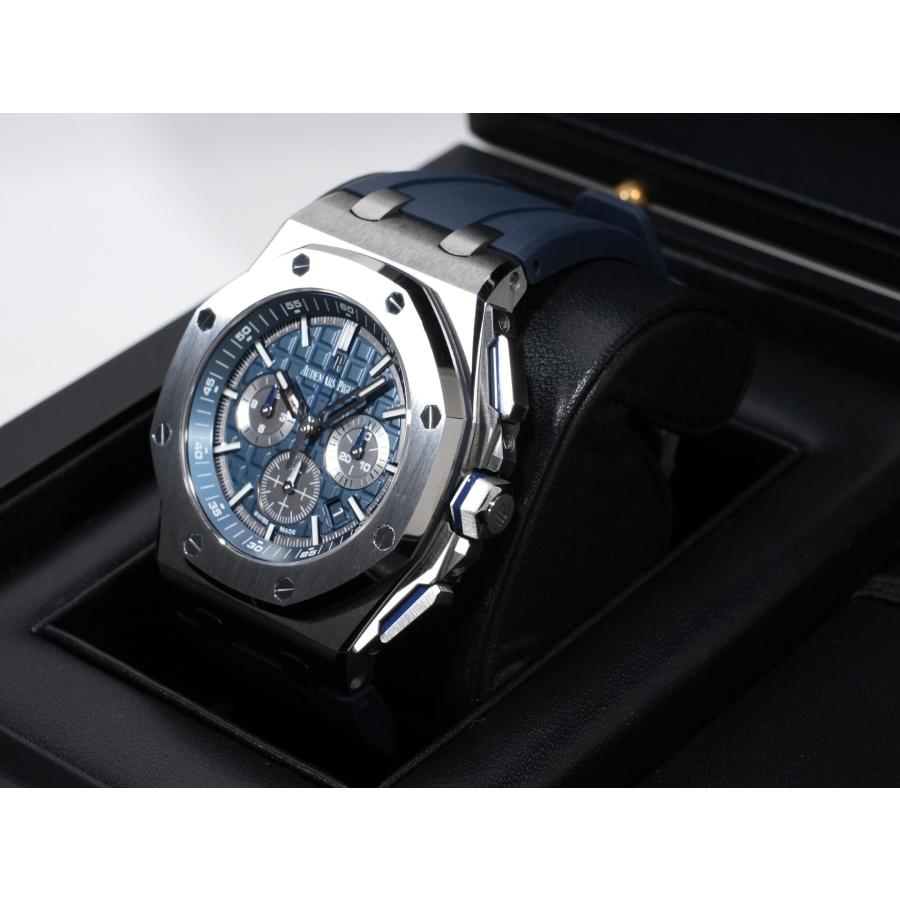 オーデマピゲ ロイヤルオーク オフショア クロノグラフ Ref.26480TI.OO.A027CA.01 TI ブルー文字盤 | AUDEMARS PIGUET | 03
