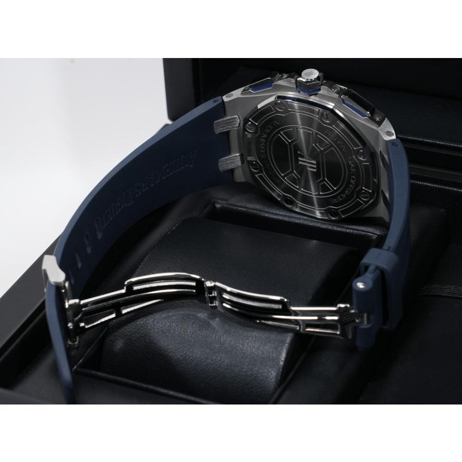 オーデマピゲ ロイヤルオーク オフショア クロノグラフ Ref.26480TI.OO.A027CA.01 TI ブルー文字盤 | AUDEMARS PIGUET | 07