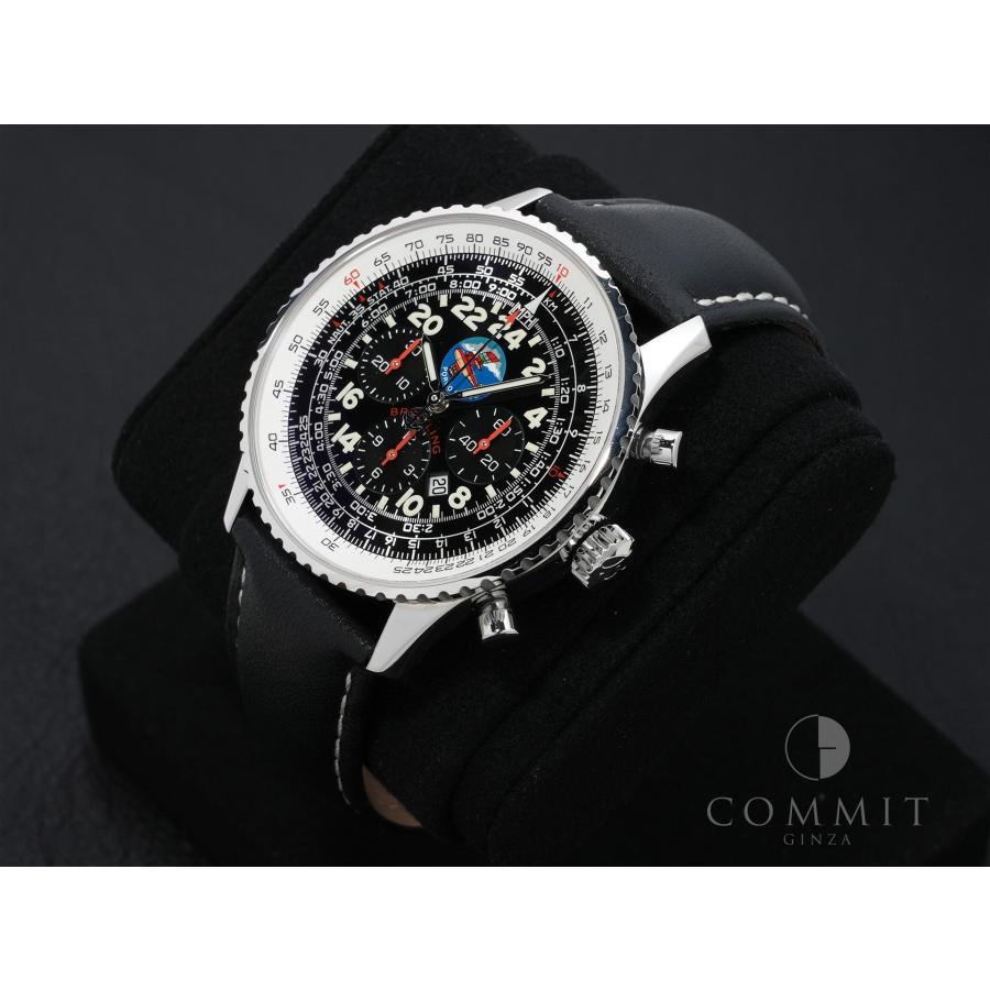 ブライトリング ナビタイマー コスモノート フライバック ポルコロッソ Ref.A22322 ステンレススチール ブラック文字盤 | ブライトリング | 09
