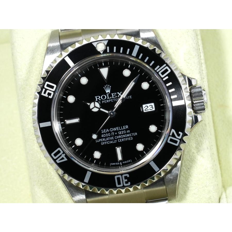 ロレックス シードゥエラー Ref.16600 ステンレススチール ブラック文字盤 | シードゥエラー | 02