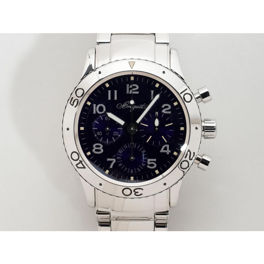 ブレゲ タイプXX アエロナバル Ref.3807ST/J2/SW9 SS ブルー文字盤 | ブレゲ | 01