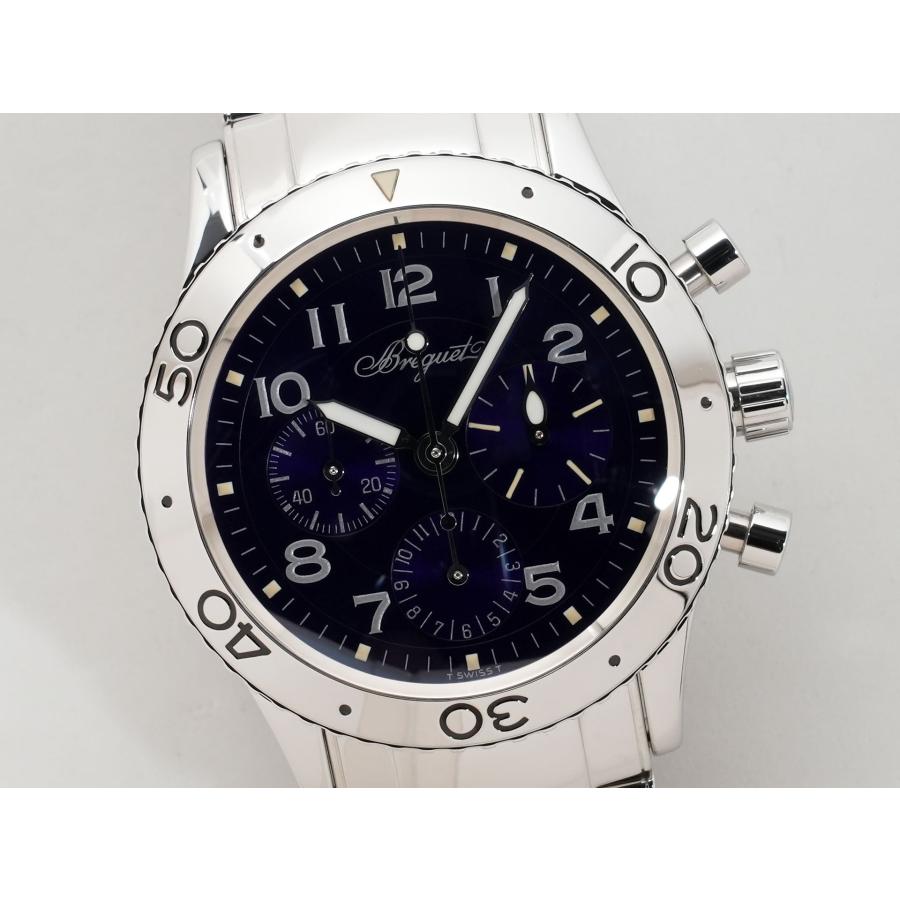 ブレゲ タイプXX アエロナバル Ref.3807ST/J2/SW9 SS ブルー文字盤 | ブレゲ | 02