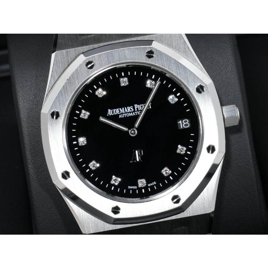 オーデマピゲ ロイヤルオーク ジャンボ エクストラ シン Ref.15206PT.OO.1240PT.01 プラチナ オニキス11Pダイヤ文字盤 | ロイヤルオーク | 02