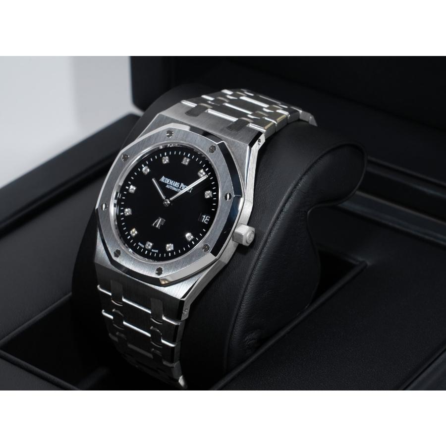 オーデマピゲ ロイヤルオーク ジャンボ エクストラ シン Ref.15206PT.OO.1240PT.01 プラチナ オニキス11Pダイヤ文字盤 | ロイヤルオーク | 03