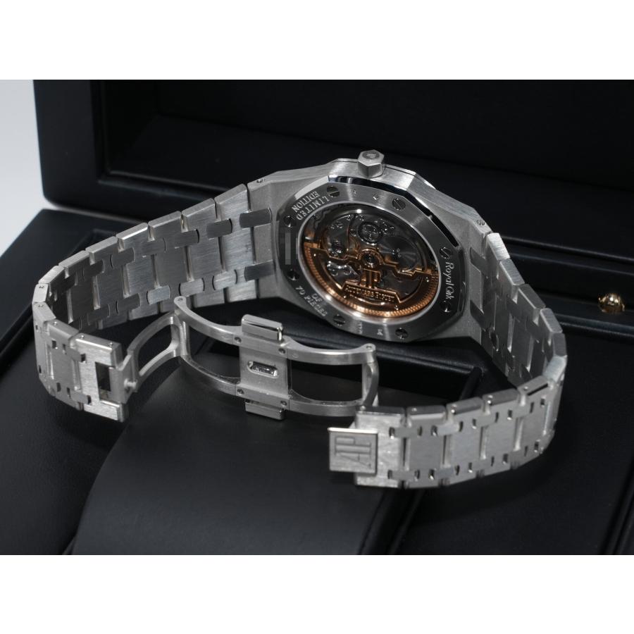 オーデマピゲ ロイヤルオーク ジャンボ エクストラ シン Ref.15206PT.OO.1240PT.01 プラチナ オニキス11Pダイヤ文字盤 | ロイヤルオーク | 07