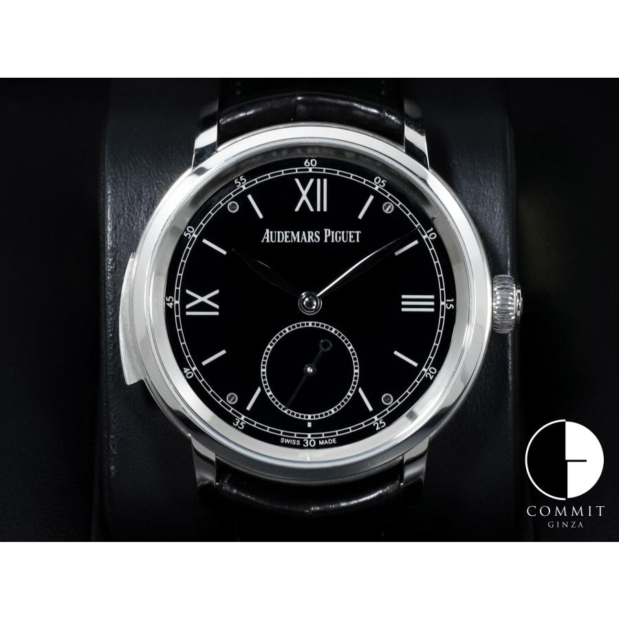 オーデマピゲ ジュール オーデマ ミニッツリピーター スーパーソヌリ Ref.26590PT.OO.D002CR.01 プラチナ ブラックエナメル文字盤 | AUDEMARS PIGUET