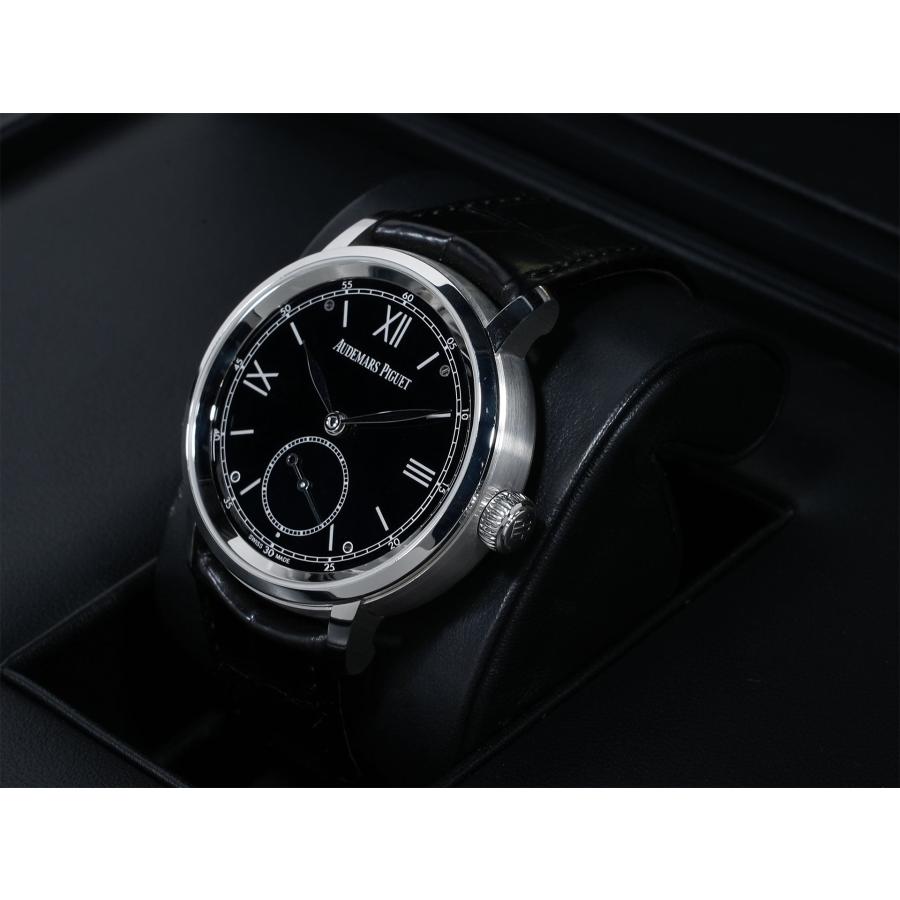 オーデマピゲ ジュール オーデマ ミニッツリピーター スーパーソヌリ Ref.26590PT.OO.D002CR.01 プラチナ ブラックエナメル文字盤 | AUDEMARS PIGUET | 03