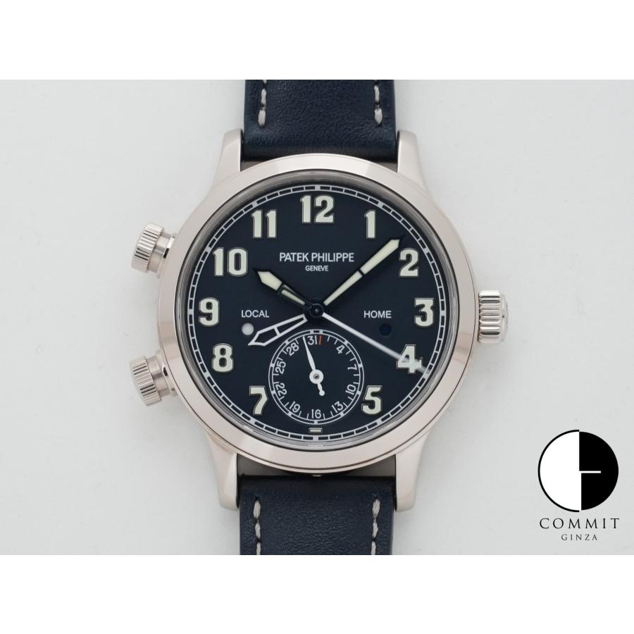 パテックフィリップ カラトラバ パイロット トラベルタイム Ref.7234G-001 ホワイトゴールド ブルー文字盤 | カラトラバ