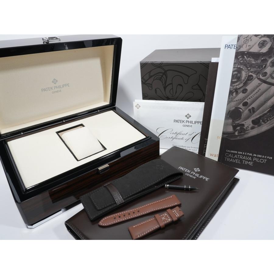 パテックフィリップ カラトラバ パイロット トラベルタイム Ref.7234G-001 ホワイトゴールド ブルー文字盤 | カラトラバ | 11