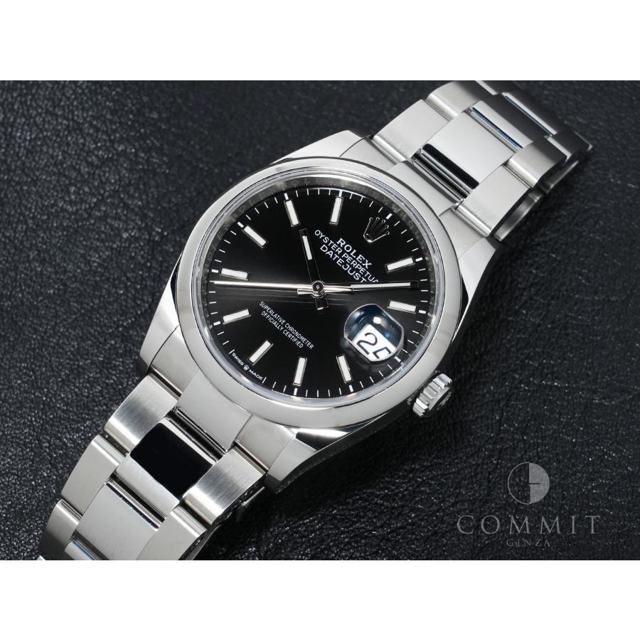 ロレックス デイトジャスト36 Ref.126200 ステンレススチール ブラック文字盤 オイスターブレスレット | デイトジャスト | 10