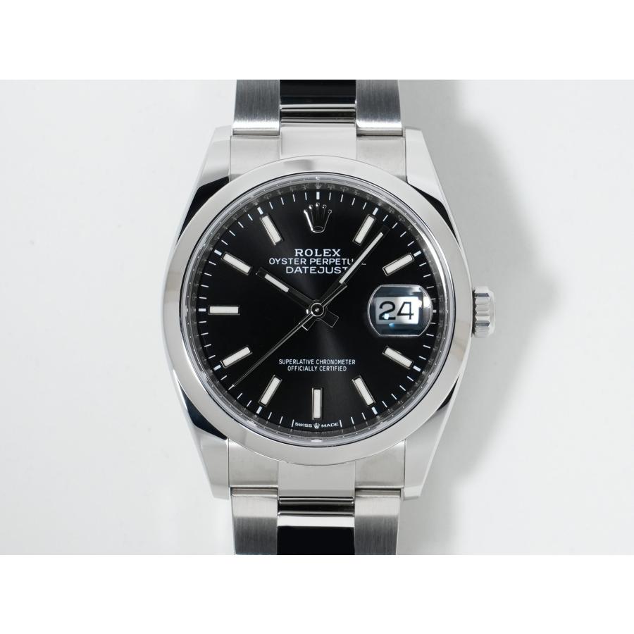 ロレックス デイトジャスト36 Ref.126200 ステンレススチール ブラック文字盤 オイスターブレスレット | デイトジャスト | 01