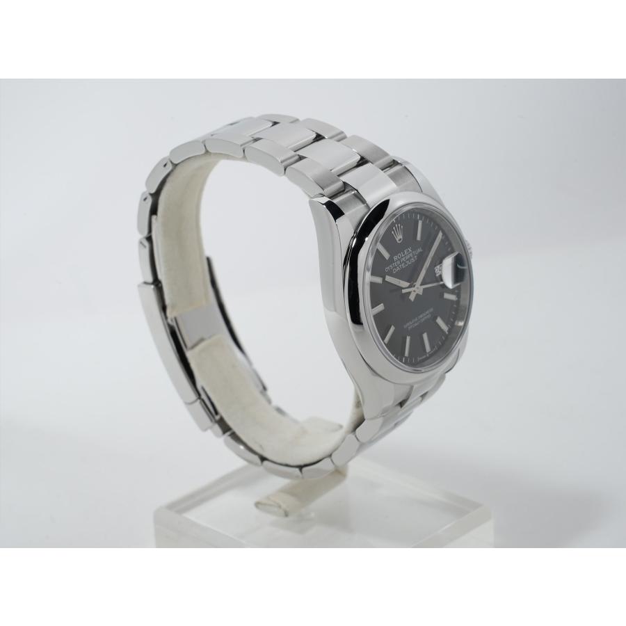 ロレックス デイトジャスト36 Ref.126200 ステンレススチール ブラック文字盤 オイスターブレスレット | デイトジャスト | 04