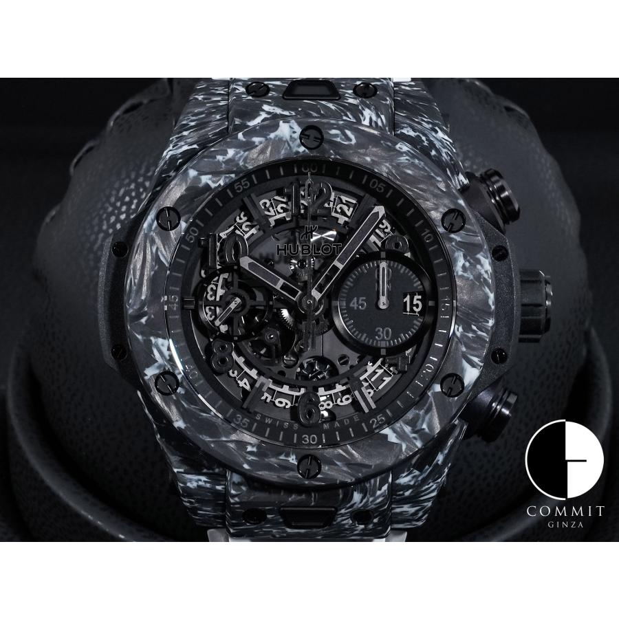 ウブロ ビッグバン ウニコ カーボン ホワイト Ref.421.QW.1110.RX.JPN CARBON WHITE スケルトン文字盤 | HUBLOT
