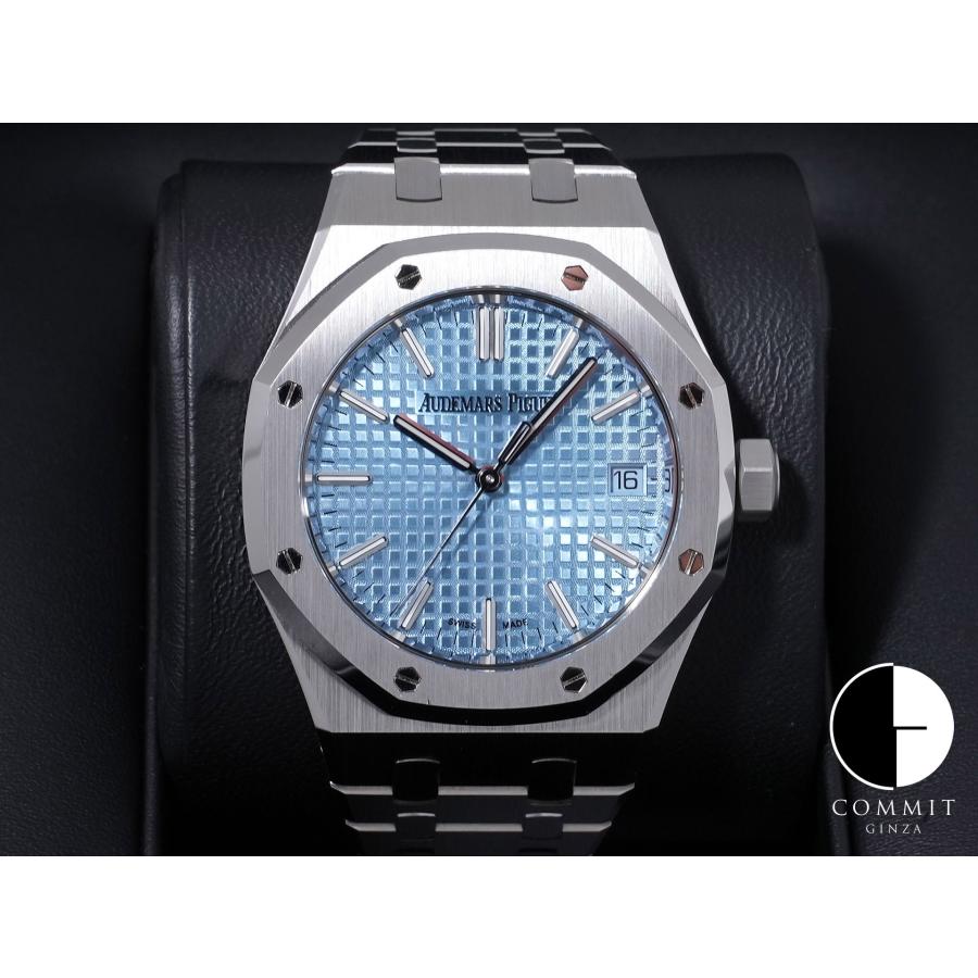 オーデマピゲ ロイヤルオーク Ref.15550ST.OO.1356ST.08 SS ライトブルー文字盤 | ロイヤルオーク