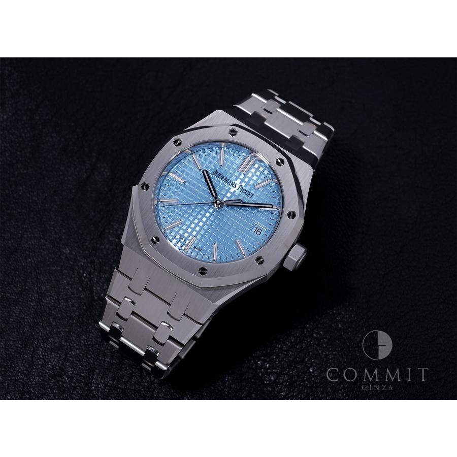 オーデマピゲ ロイヤルオーク Ref.15550ST.OO.1356ST.08 SS ライトブルー文字盤 | ロイヤルオーク | 10