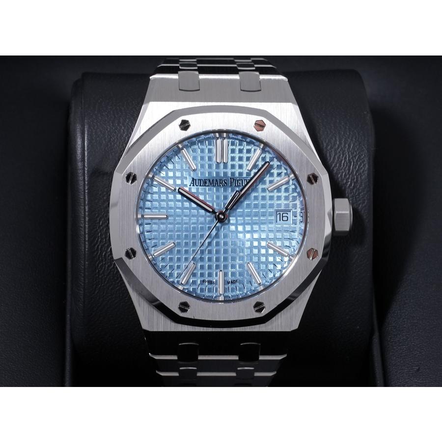 オーデマピゲ ロイヤルオーク Ref.15550ST.OO.1356ST.08 SS ライトブルー文字盤 | ロイヤルオーク | 01
