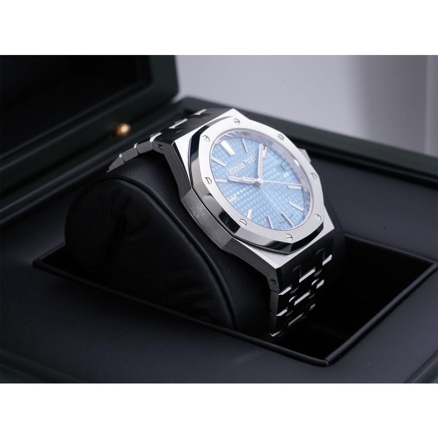 オーデマピゲ ロイヤルオーク Ref.15550ST.OO.1356ST.08 SS ライトブルー文字盤 | ロイヤルオーク | 04