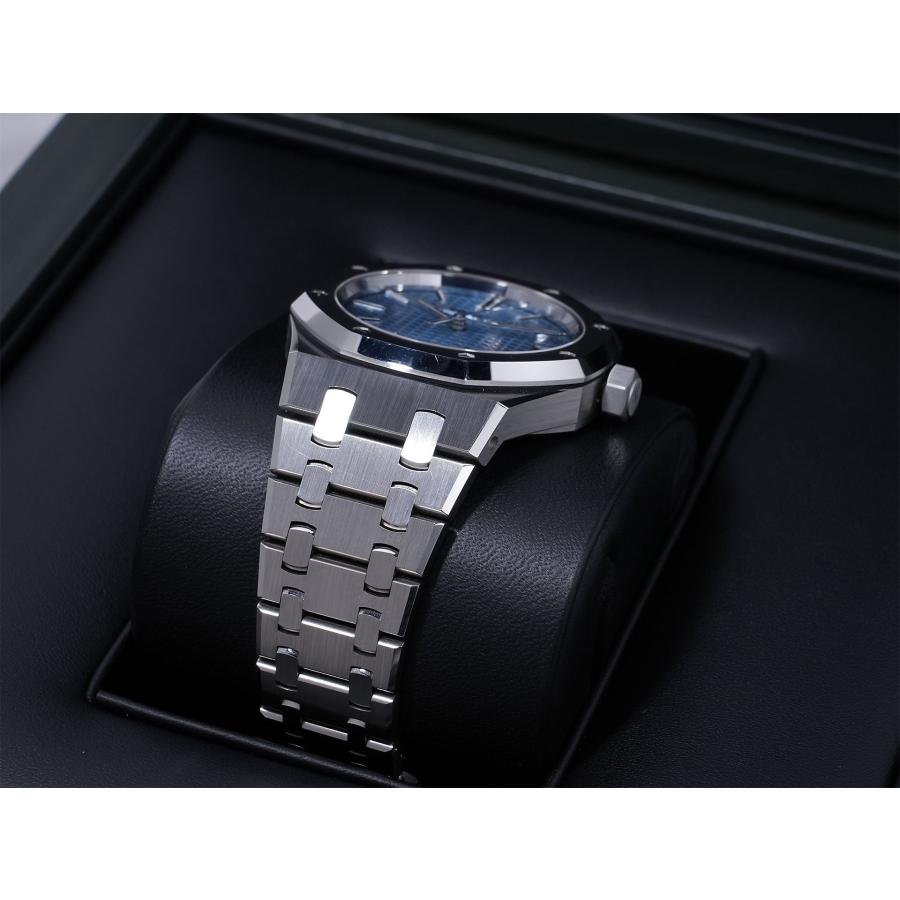 オーデマピゲ ロイヤルオーク Ref.15550ST.OO.1356ST.08 SS ライトブルー文字盤 | ロイヤルオーク | 05