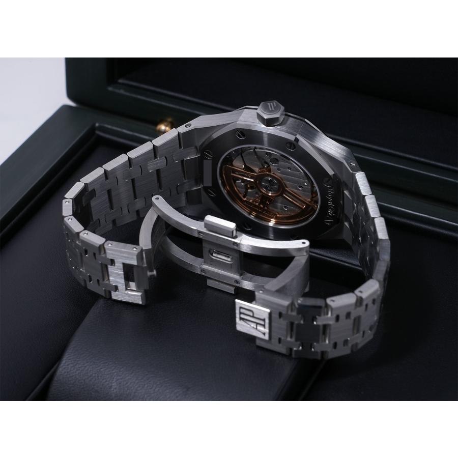 オーデマピゲ ロイヤルオーク Ref.15550ST.OO.1356ST.08 SS ライトブルー文字盤 | ロイヤルオーク | 07