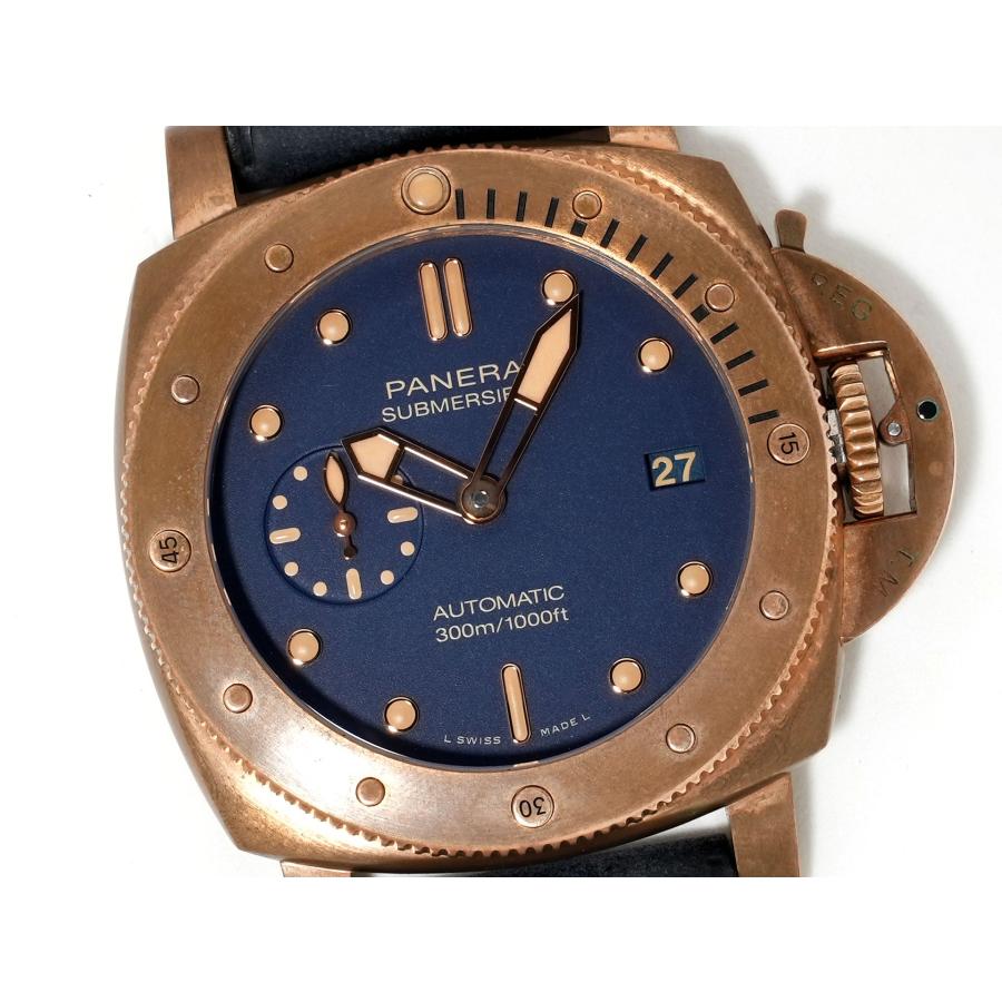 パネライ サブマーシブル ブロンゾ ブルー アビッソ Ref.PAM01074 ブロンズ ブルー文字盤 | OFFICINE PANERAI | 02