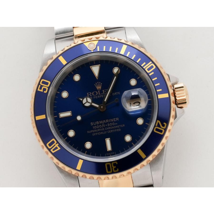 ロレックス サブマリーナー デイト Ref.16613 SS/YG ブルー文字盤 | サブマリーナー | 02