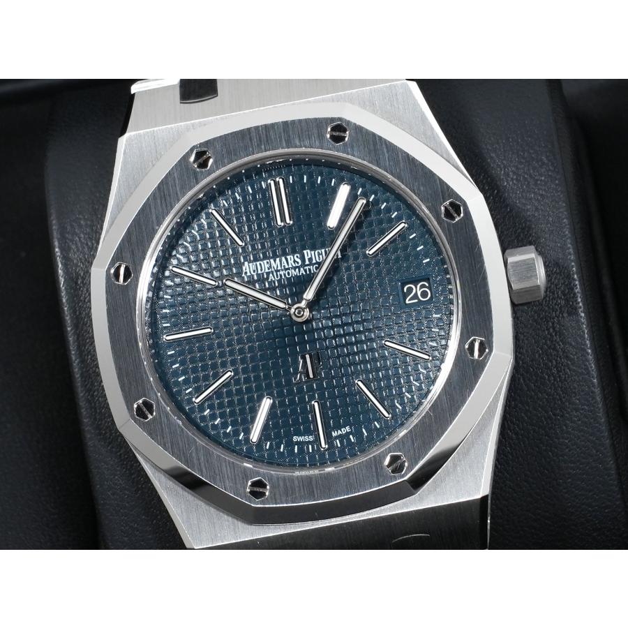 オーデマピゲ ロイヤルオーク エクストラ シン Ref.15202ST.OO.1240ST.01.A ステンレススチール ブルー文字盤 | ロイヤルオーク | 02