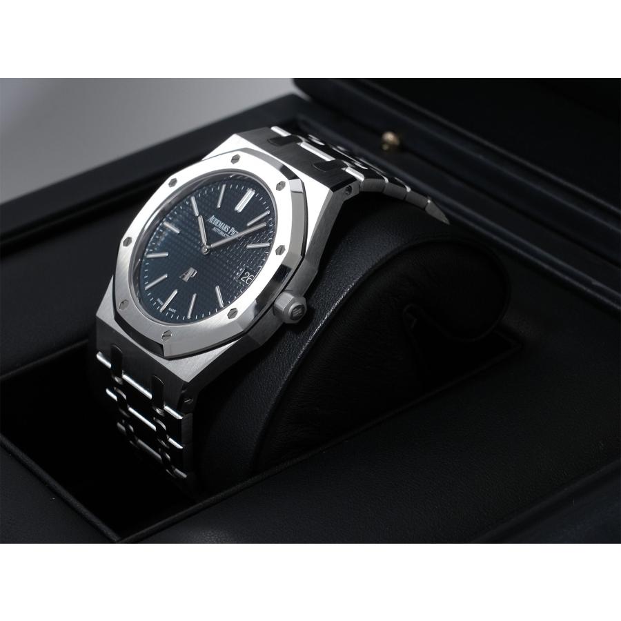 オーデマピゲ ロイヤルオーク エクストラ シン Ref.15202ST.OO.1240ST.01.A ステンレススチール ブルー文字盤 | ロイヤルオーク | 03