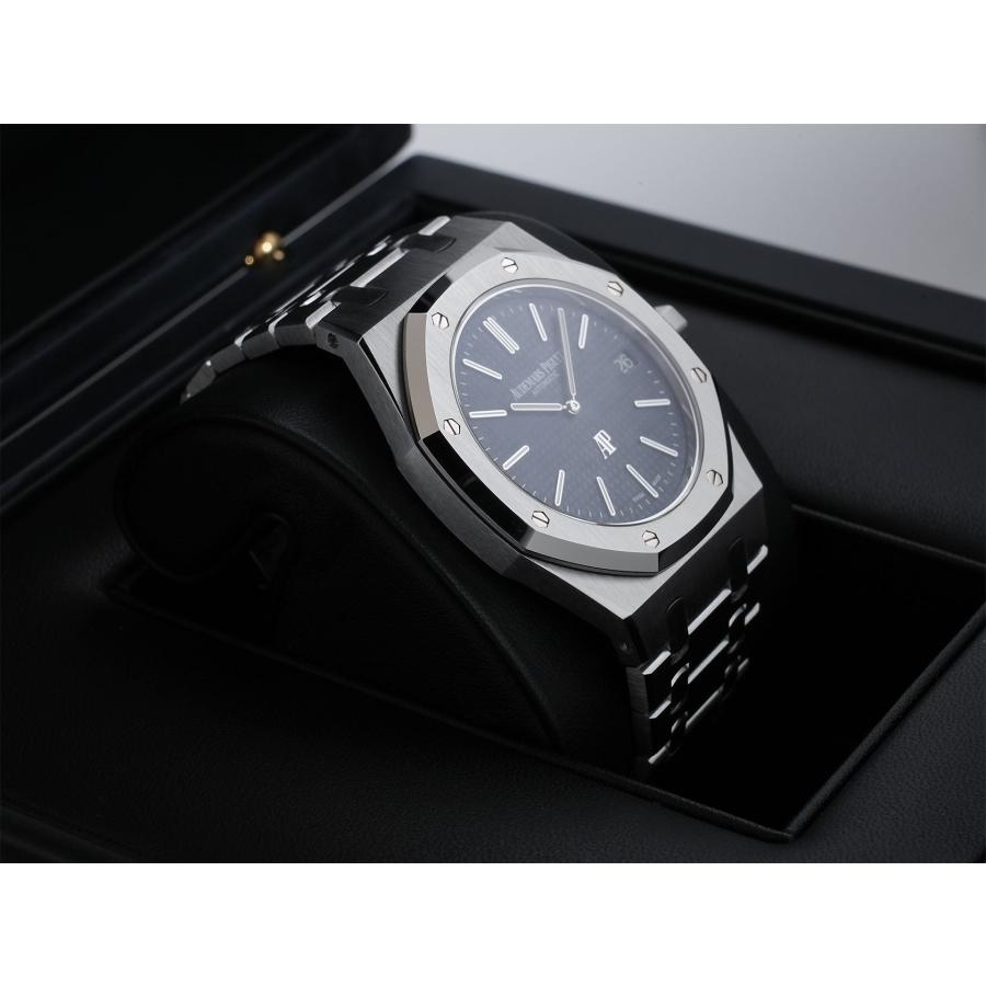 オーデマピゲ ロイヤルオーク エクストラ シン Ref.15202ST.OO.1240ST.01.A ステンレススチール ブルー文字盤 | ロイヤルオーク | 04