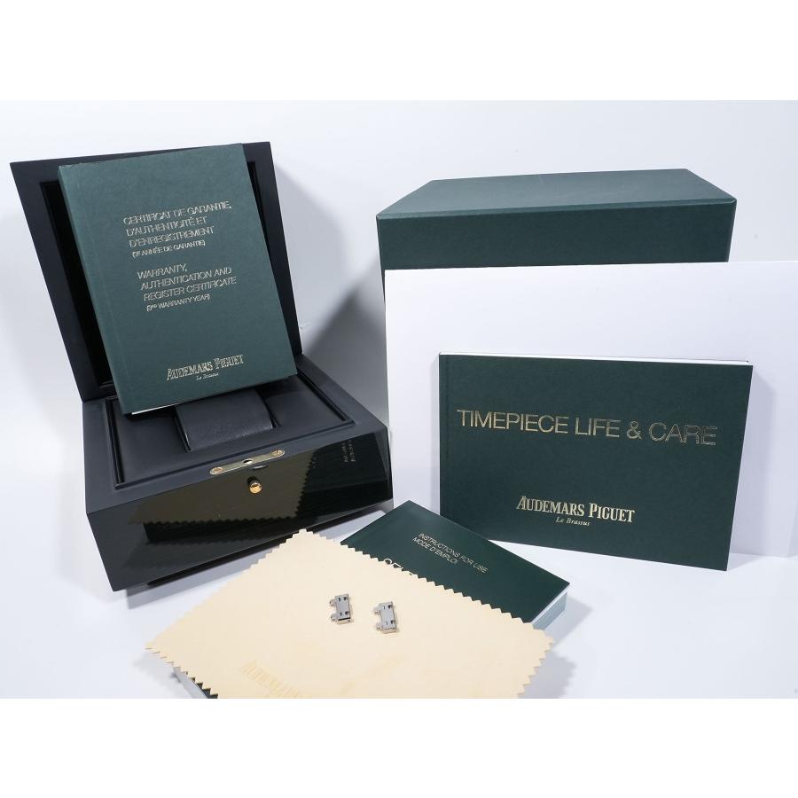 オーデマピゲ ロイヤルオーク エクストラ シン Ref.15202ST.OO.1240ST.01.A ステンレススチール ブルー文字盤 | ロイヤルオーク | 09