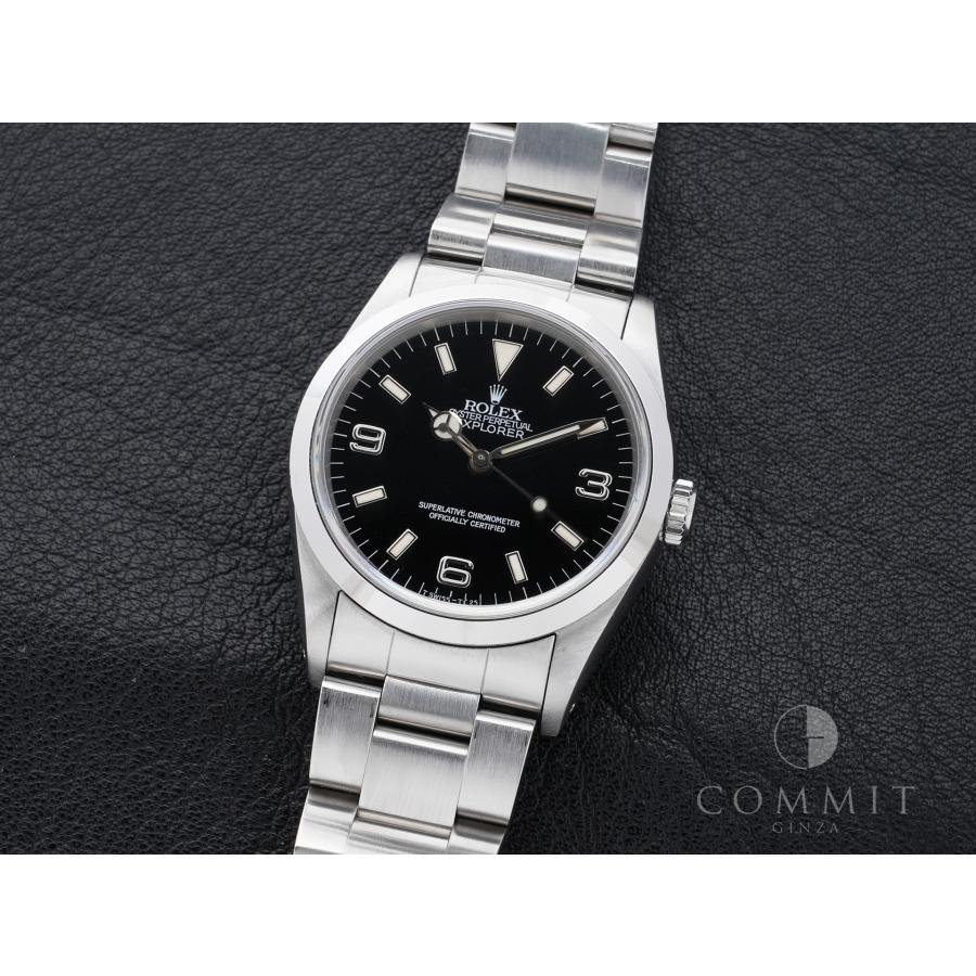 ロレックス エクスプローラーI Ref.14270 ステンレススチール ブラック文字盤 オイスターブレスレット | エクスプローラー（ROLEX） | 10
