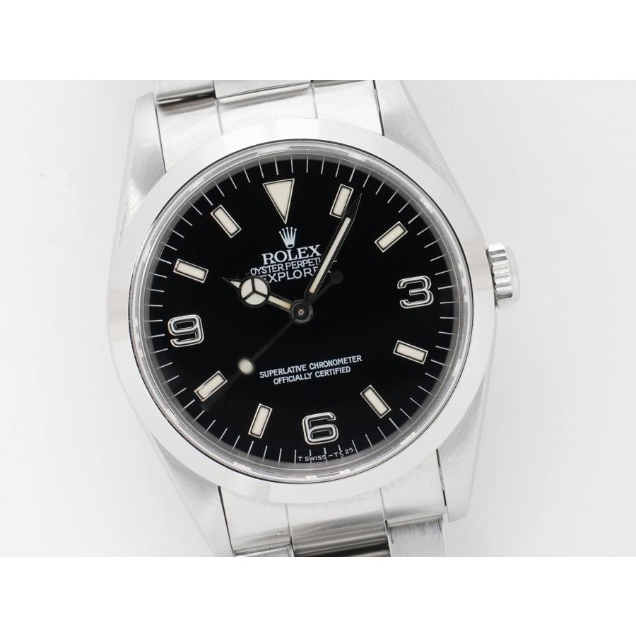 ロレックス エクスプローラーI Ref.14270 ステンレススチール ブラック文字盤 オイスターブレスレット | エクスプローラー（ROLEX） | 02