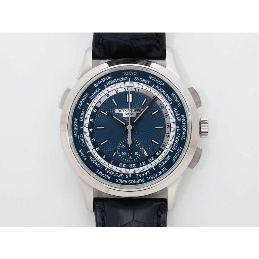 パテックフィリップ コンプリケーション ワールドタイム クロノグラフ Ref.5930G-001 ホワイトゴールド ブルー文字盤 | PATEK PHILIPPE | 01