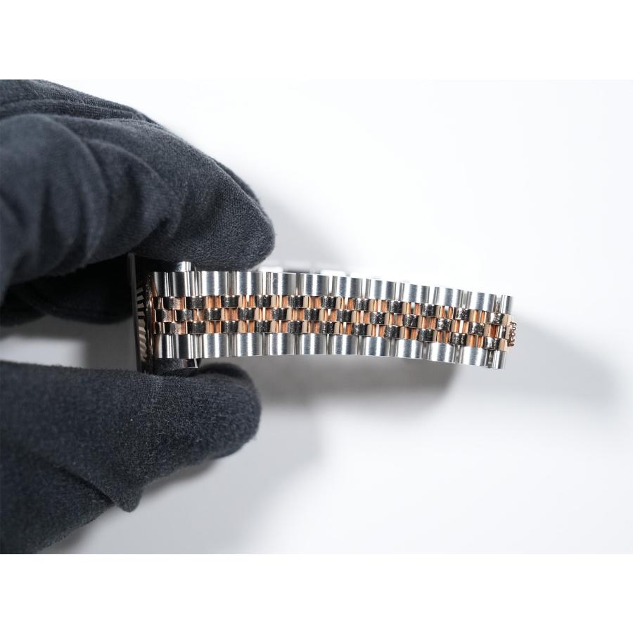 ロレックス デイトジャスト28 Ref.279171 ステンレススチール/エバーローズゴールド チョコレートx10Pダイヤ文字盤 ジュビリーブレスレット | デイトジャスト | 08