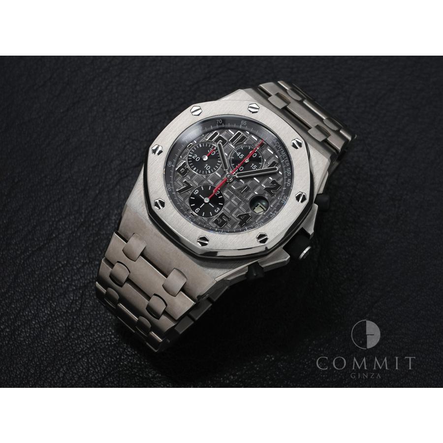 オーデマピゲ ロイヤルオーク オフショア クロノグラフ Ref.26170TI.OO.1000TI.01 チタン グレー×ブラック文字盤 | AUDEMARS PIGUET | 10