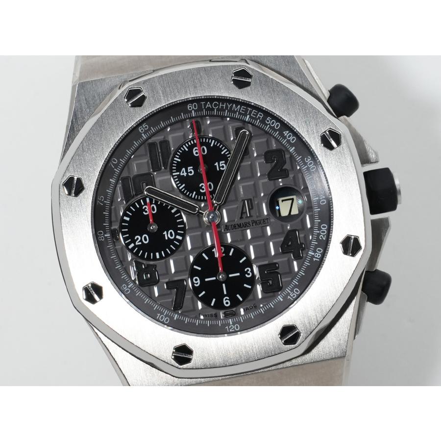 オーデマピゲ ロイヤルオーク オフショア クロノグラフ Ref.26170TI.OO.1000TI.01 チタン グレー×ブラック文字盤 | AUDEMARS PIGUET | 02