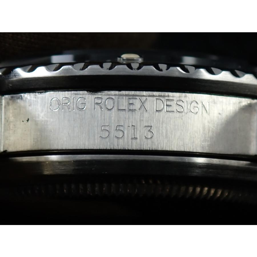ロレックス サブマリーナー SS Ref.5513 Serial.71*****（1981-1982年頃） | サブマリーナー | 09