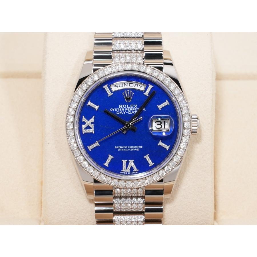 ロレックス デイデイト Ref.128349RBR 18KWG ラピスラズリxインデックスダイヤ文字盤 | デイデイト | 01