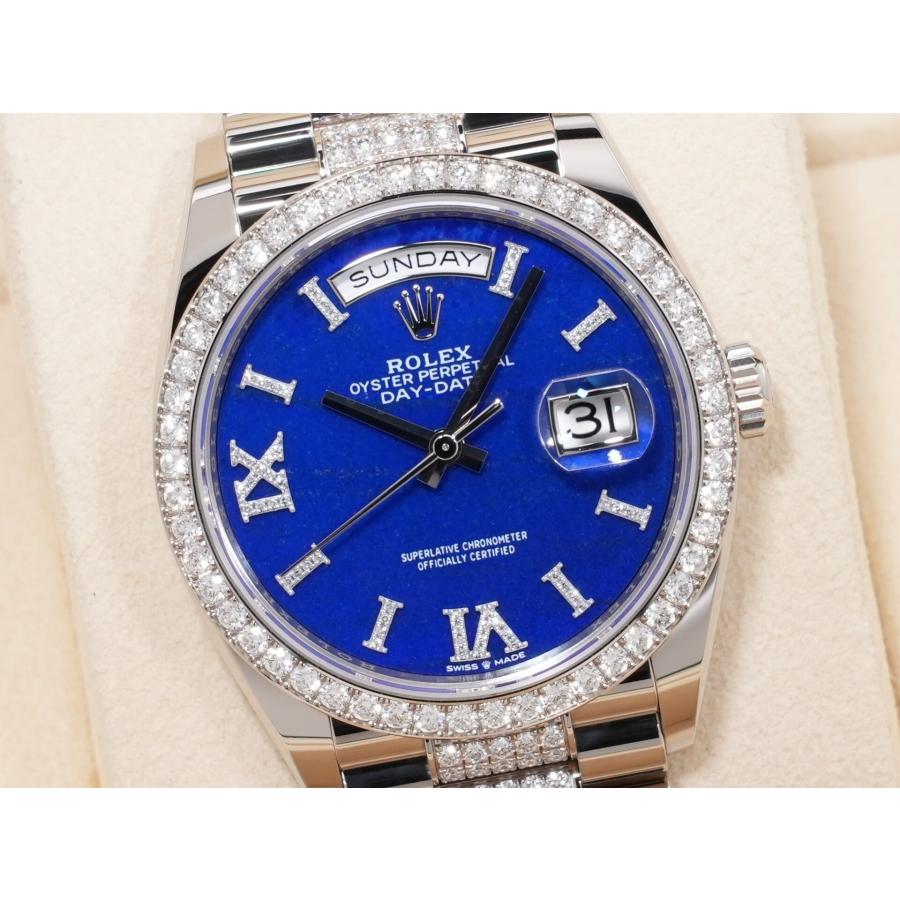 ロレックス デイデイト Ref.128349RBR 18KWG ラピスラズリxインデックスダイヤ文字盤 | デイデイト | 02