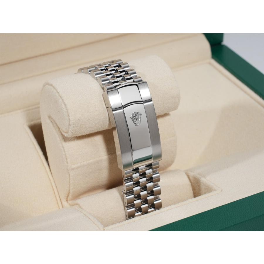 ロレックス デイトジャスト36 Ref.126234 SS/WG ブラック文字盤 ジュビリーブレスレット | デイトジャスト | 06