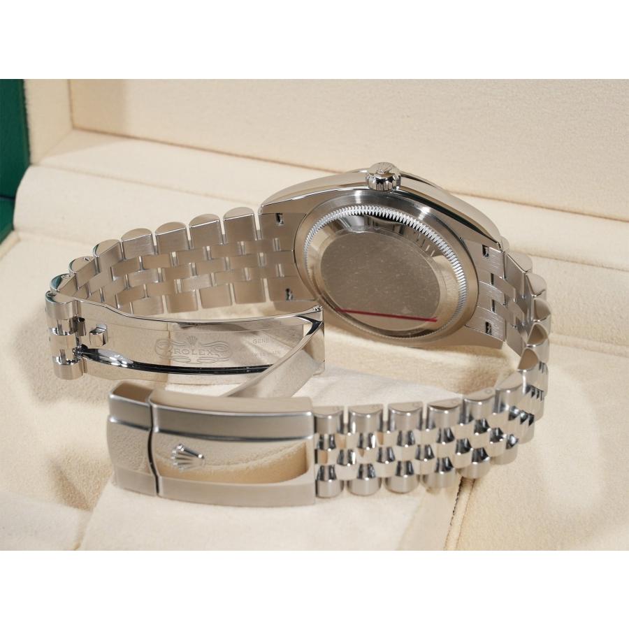 ロレックス デイトジャスト36 Ref.126234 SS/WG ブラック文字盤 ジュビリーブレスレット | デイトジャスト | 07