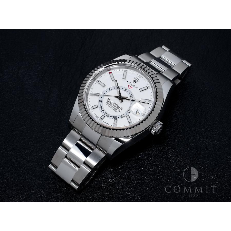 ロレックス スカイドゥエラー Ref.336934 ステンレススチール/ホワイトゴールド ホワイト文字盤 オイスターブレスレット | スカイドゥエラー | 10