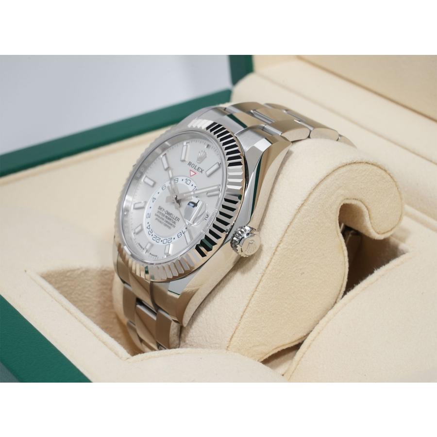ロレックス スカイドゥエラー Ref.336934 ステンレススチール/ホワイトゴールド ホワイト文字盤 オイスターブレスレット | スカイドゥエラー | 03