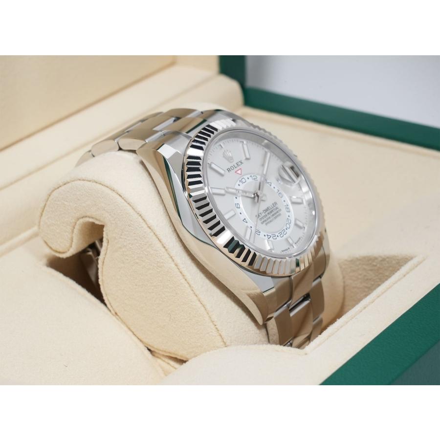 ロレックス スカイドゥエラー Ref.336934 ステンレススチール/ホワイトゴールド ホワイト文字盤 オイスターブレスレット | スカイドゥエラー | 04