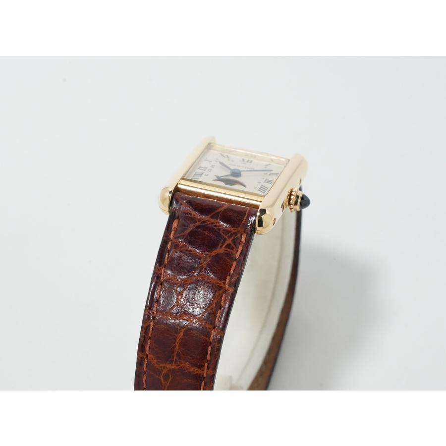 カルティエ タンク ルイ カルティエ ムーンフェイズ Ref.W1500851 イエローゴールド シルバー文字盤 | Cartier | 05