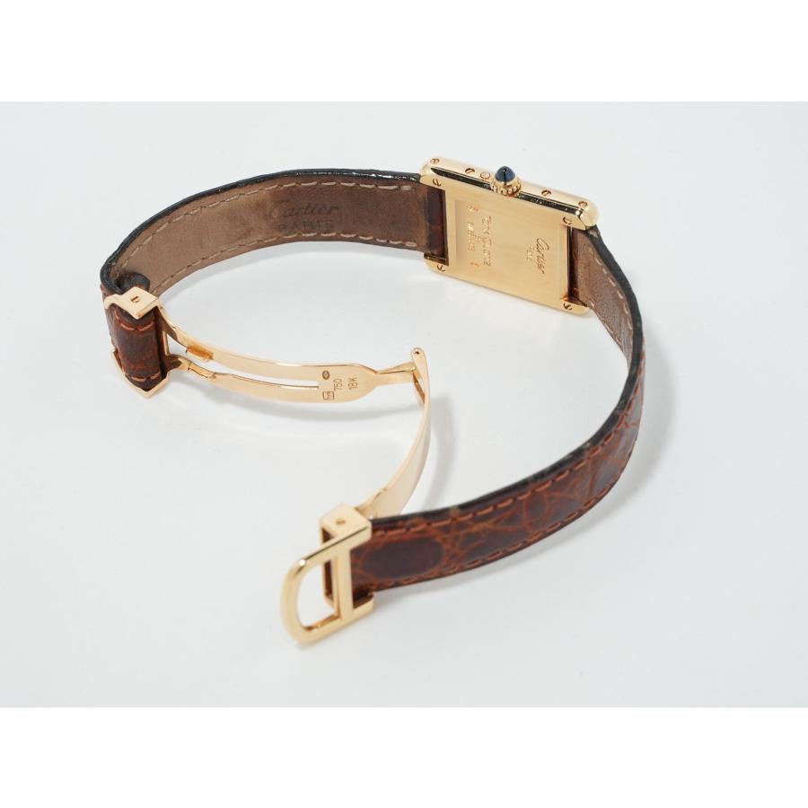 カルティエ タンク ルイ カルティエ ムーンフェイズ Ref.W1500851 イエローゴールド シルバー文字盤 | Cartier | 07