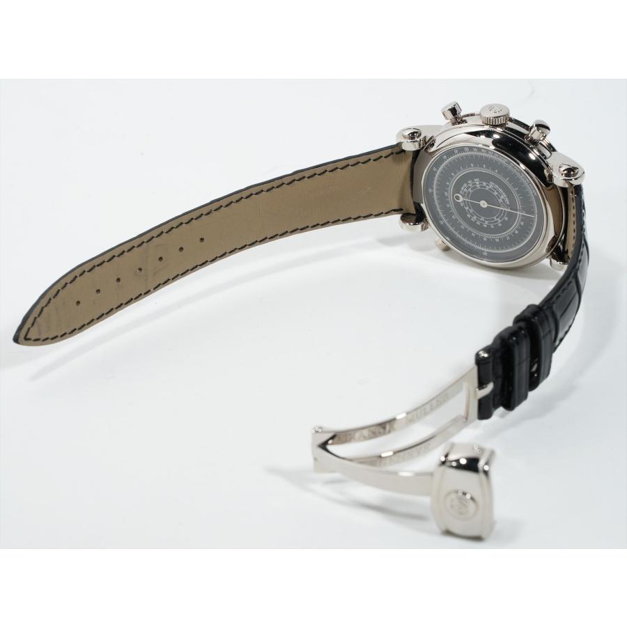 フランクミュラー ラウンド スプリットセコンド ダブルフェイス クロノグラフ Ref.7000RDF ホワイトゴールド ブラック×シェル文字盤 | FRANCK MULLER | 07