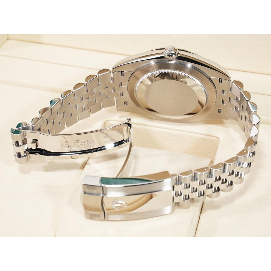 ロレックス デイトジャスト41 Ref.126334 ステンレススチール/ホワイトゴールド ミントグリーン文字盤 ジュビリーブレスレット | デイトジャスト | 06