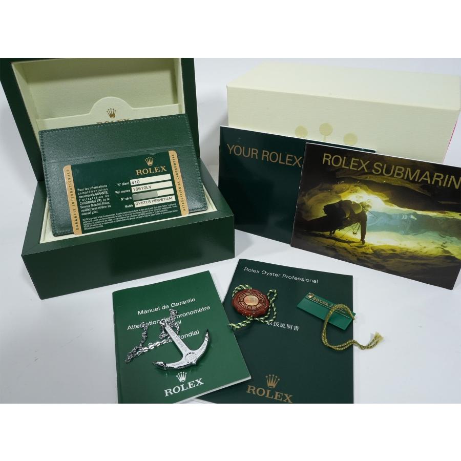 ロレックス サブマリーナー デイト Ref.16610LV SS ブラック文字盤 | サブマリーナー | 09